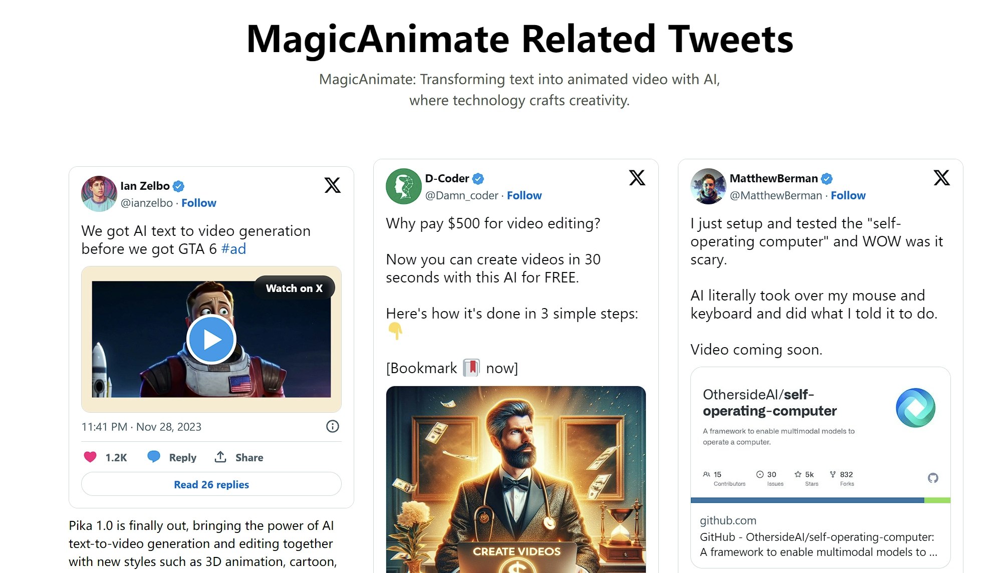 MagicAnimate gallery image