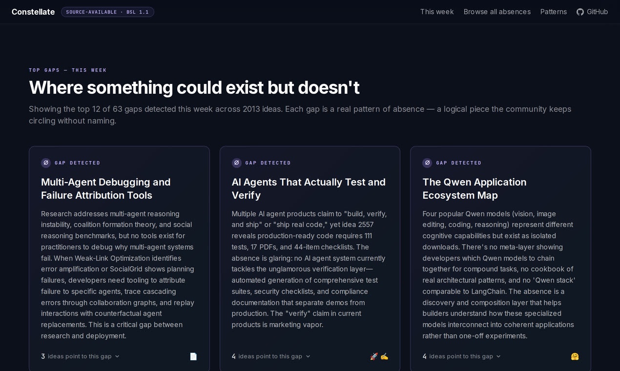 Constellate — Find what's missing gallery image