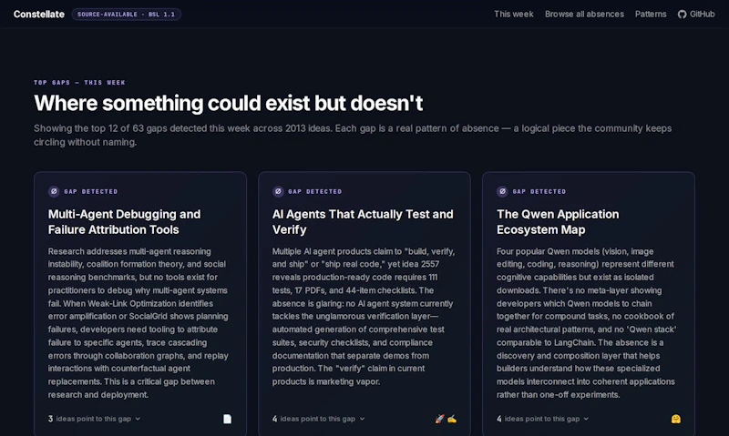 Constellate — Find what's missing screenshot 3