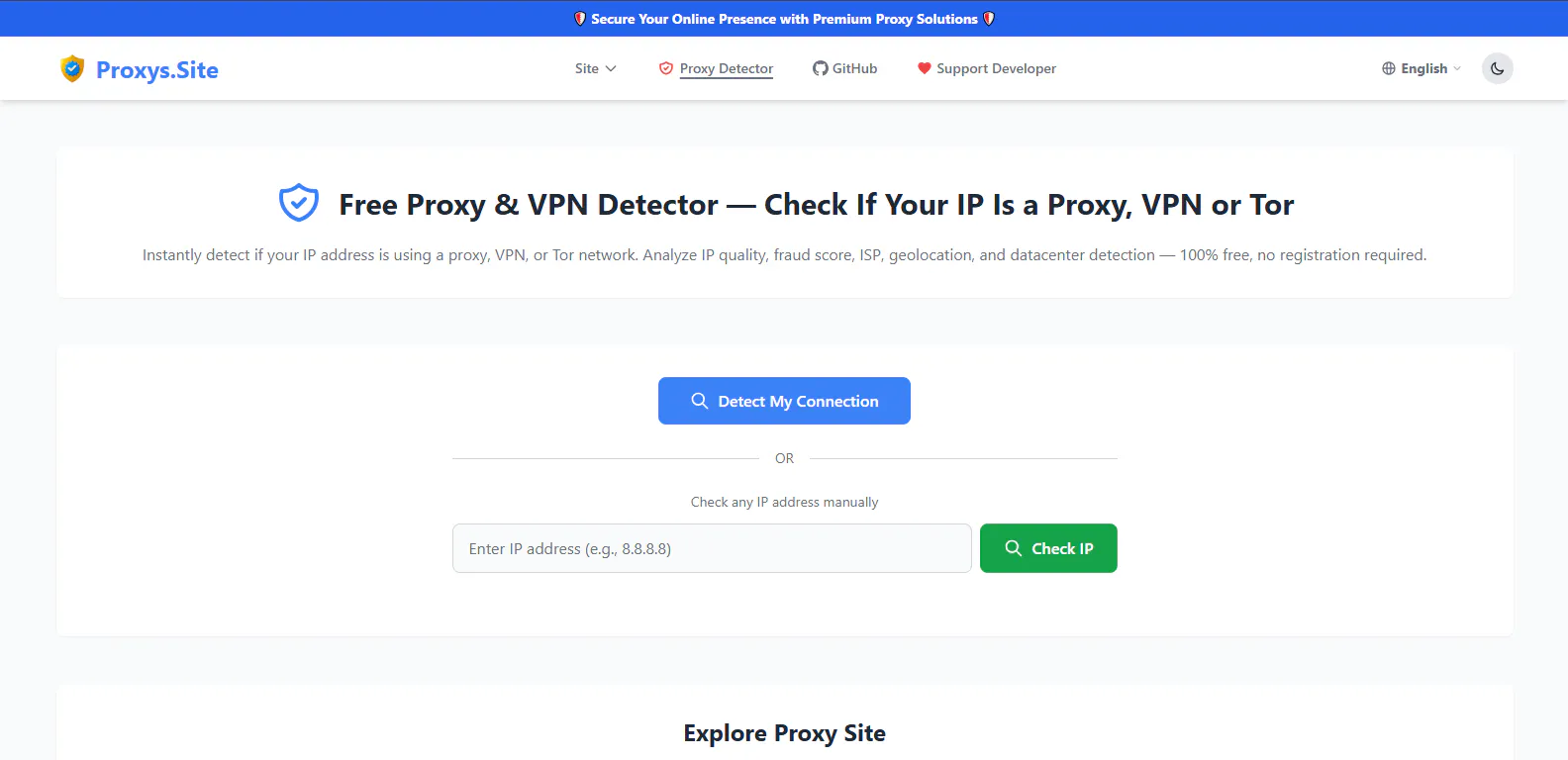 Proxys.site gallery image