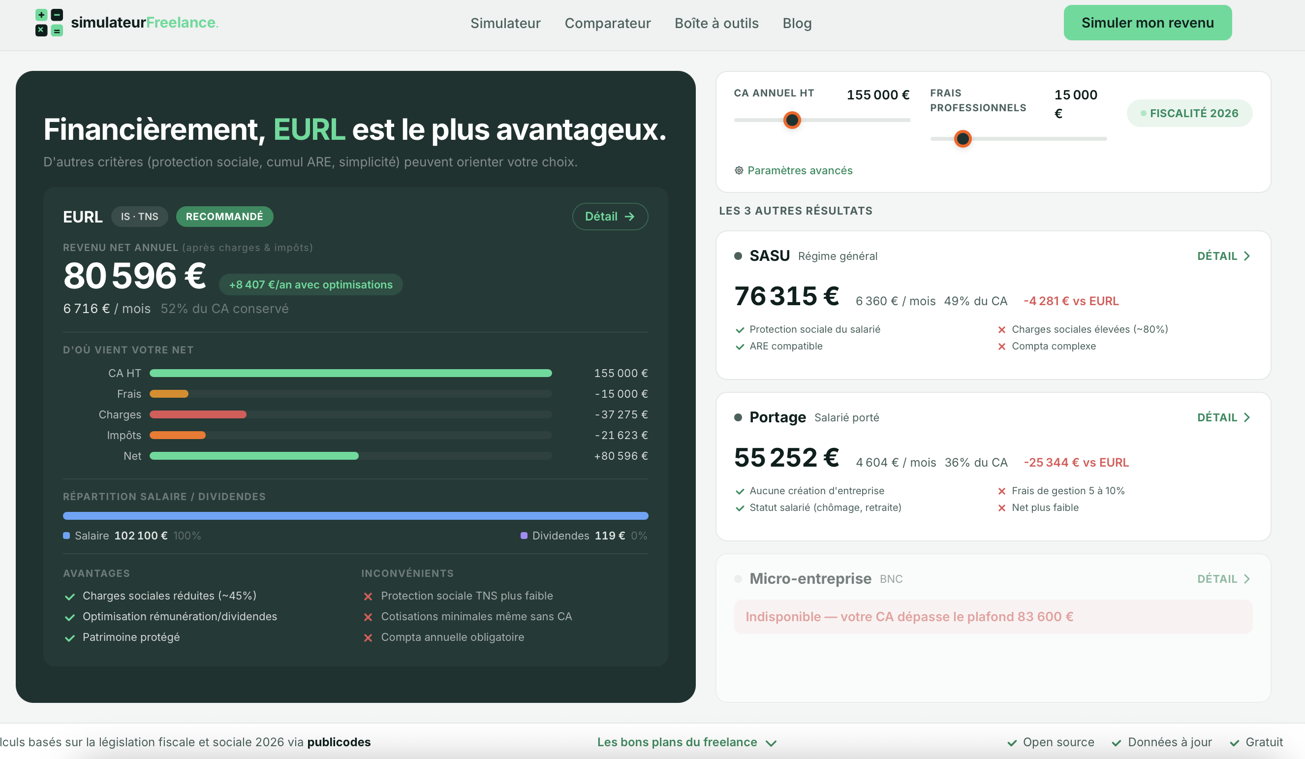 simulateurFreelance gallery image