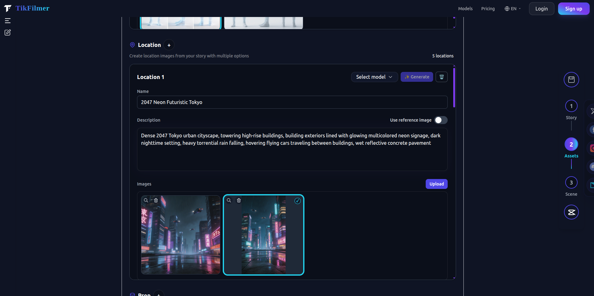 Tikfilmer.com — Create your AI movie gallery image