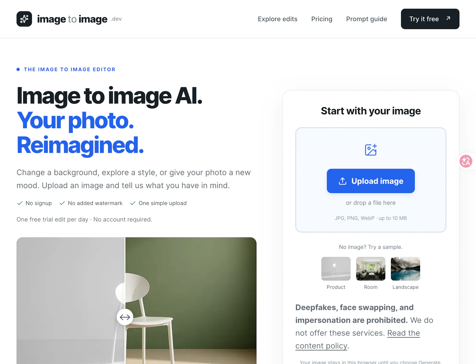 Image to Image screenshot 3