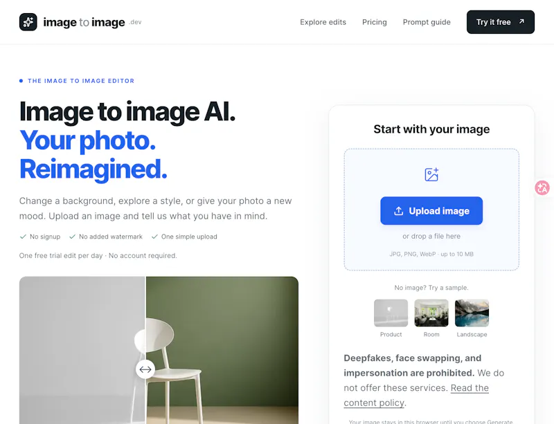 Image to Image screenshot 3