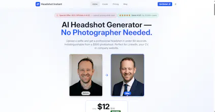 Headshot Instant gallery image