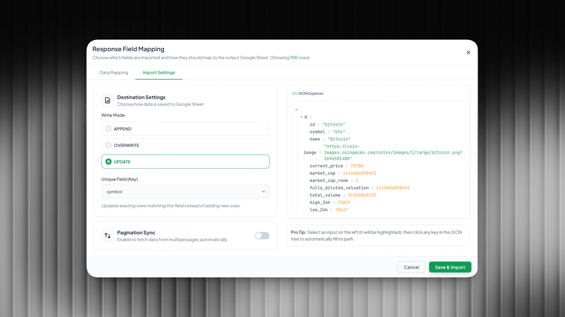 sheetfetch screenshot 5