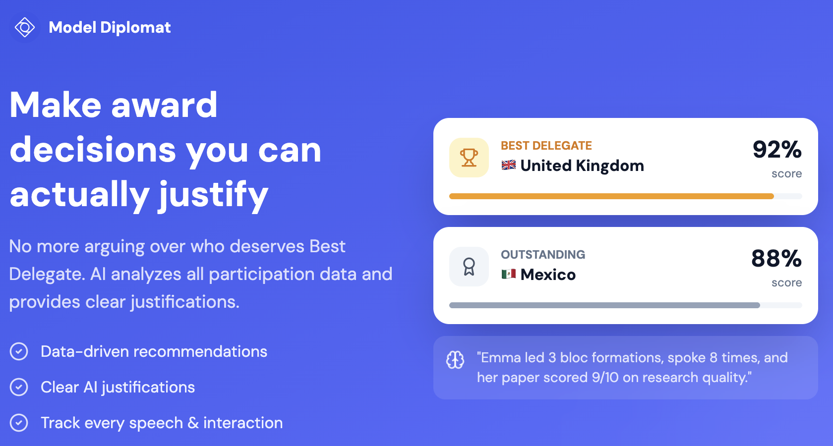Model Diplomat gallery image