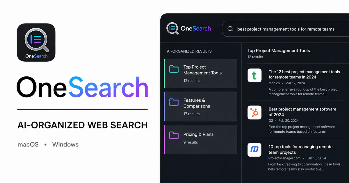 OneSearch gallery image