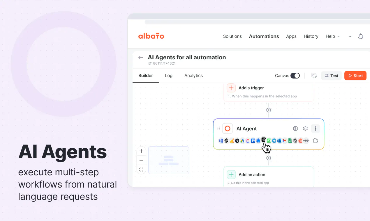 Albato AI screenshot 2