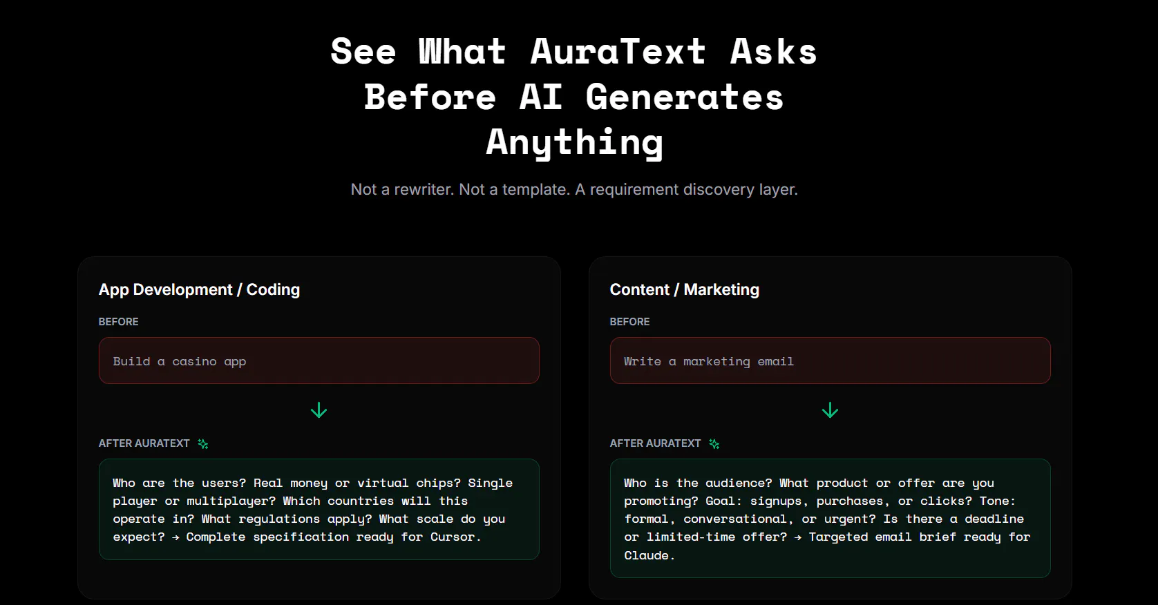 AuraText gallery image