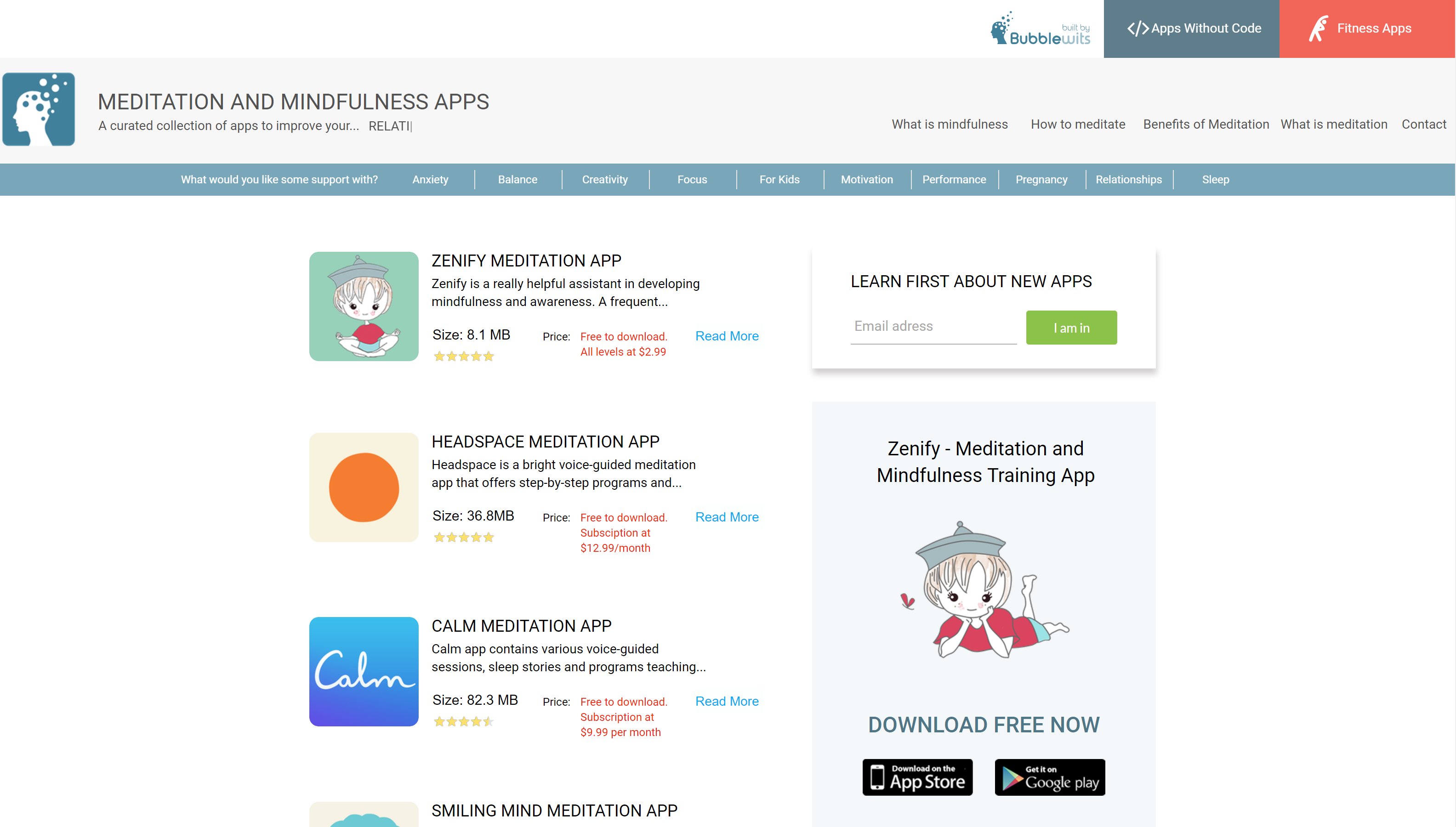 Meditation Apps Directory gallery image