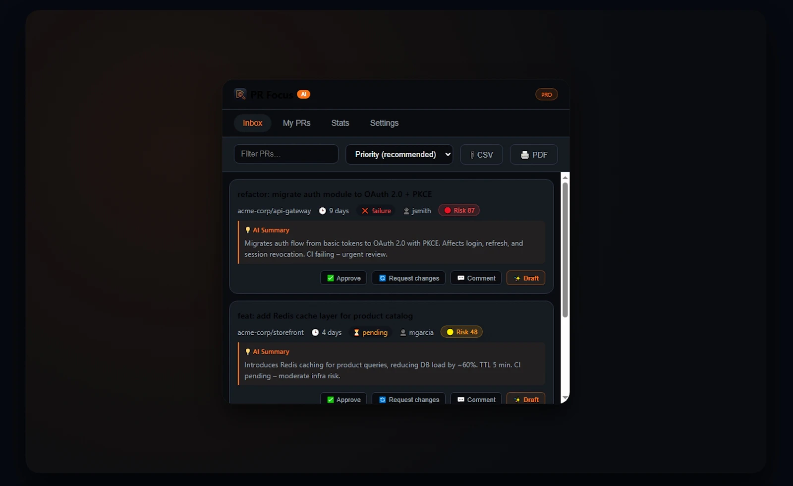 PR Focus Pro screenshot 4
