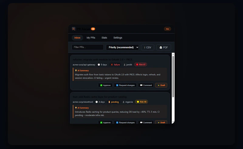PR Focus Pro screenshot 4