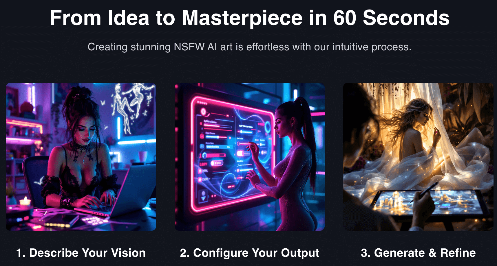 DeepSpicy - Main product screenshot demonstrating key features and user interface