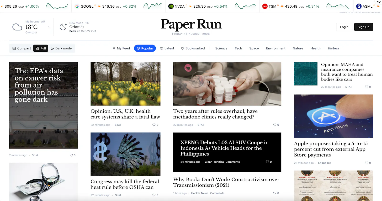 Paper Run screenshot 1