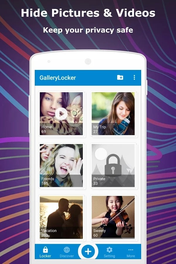 Gallery Locker - Folder & File Locker app gallery image