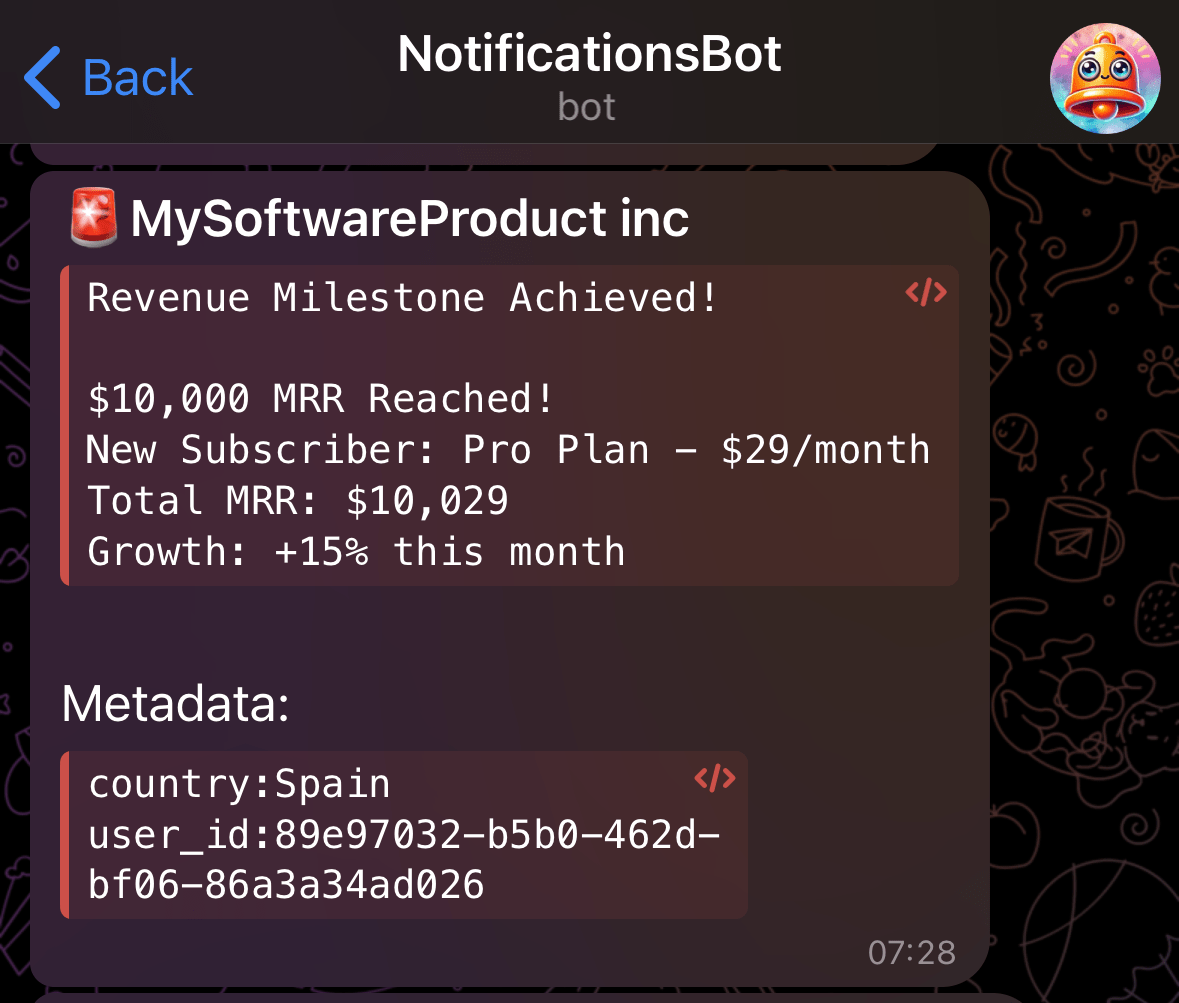NotificationsBot gallery image