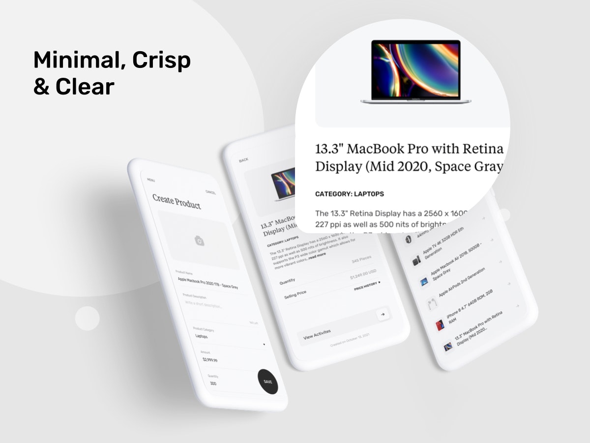 Business To Customer (B2C) Mobile UI Kit gallery image