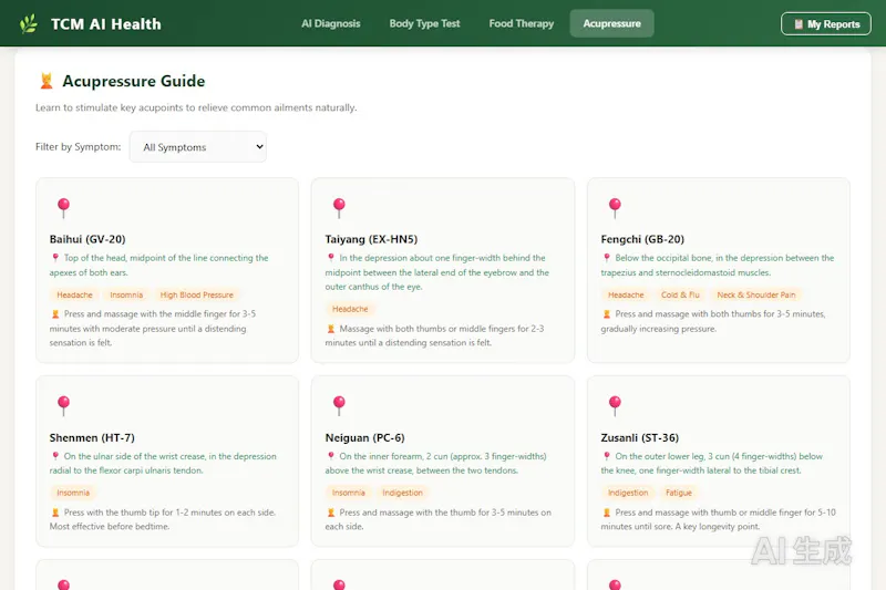 TCM AI Health Assistant screenshot 3