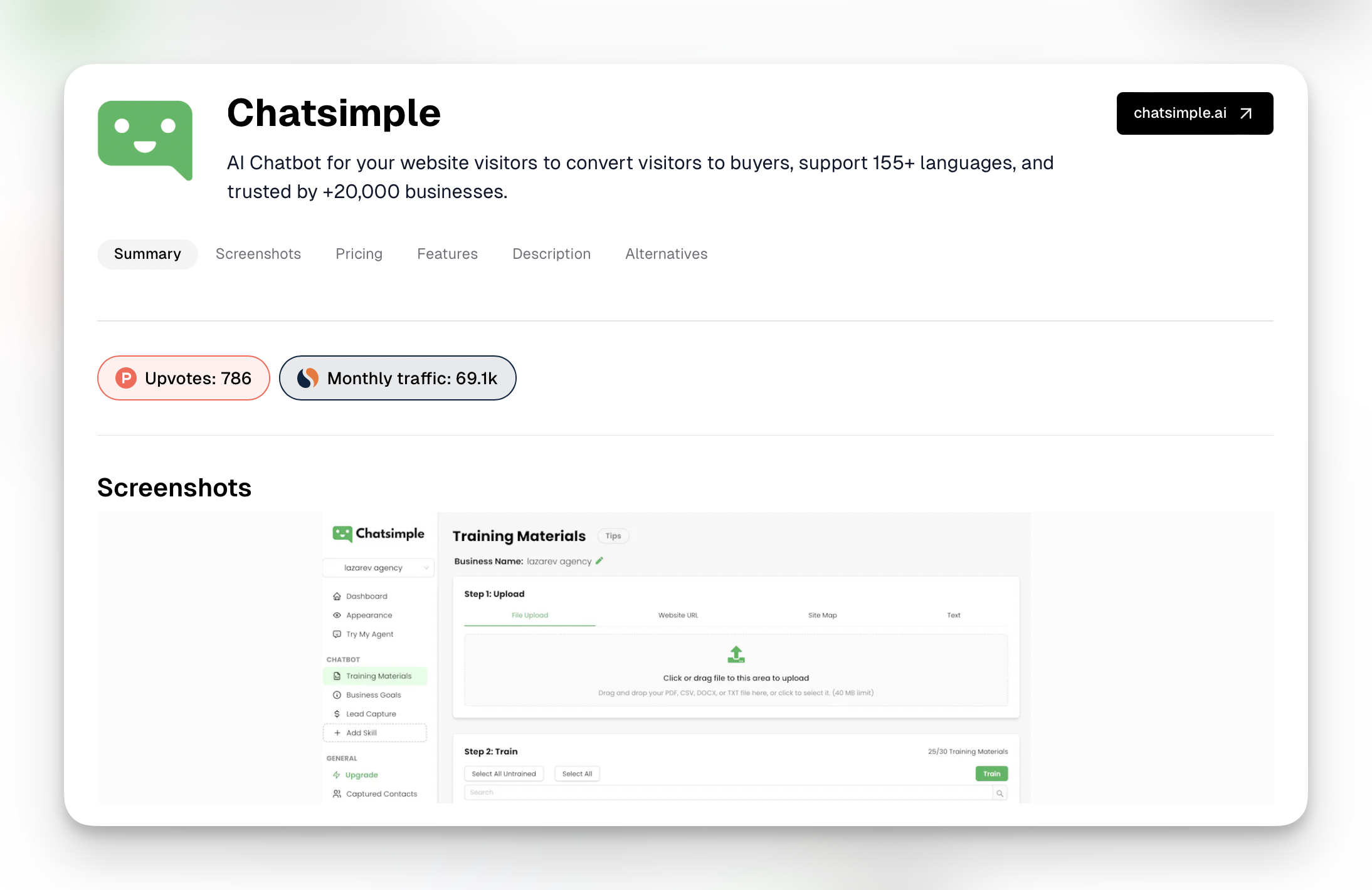 startuptile Chatbot Arena-Find the best AI chatbot builder