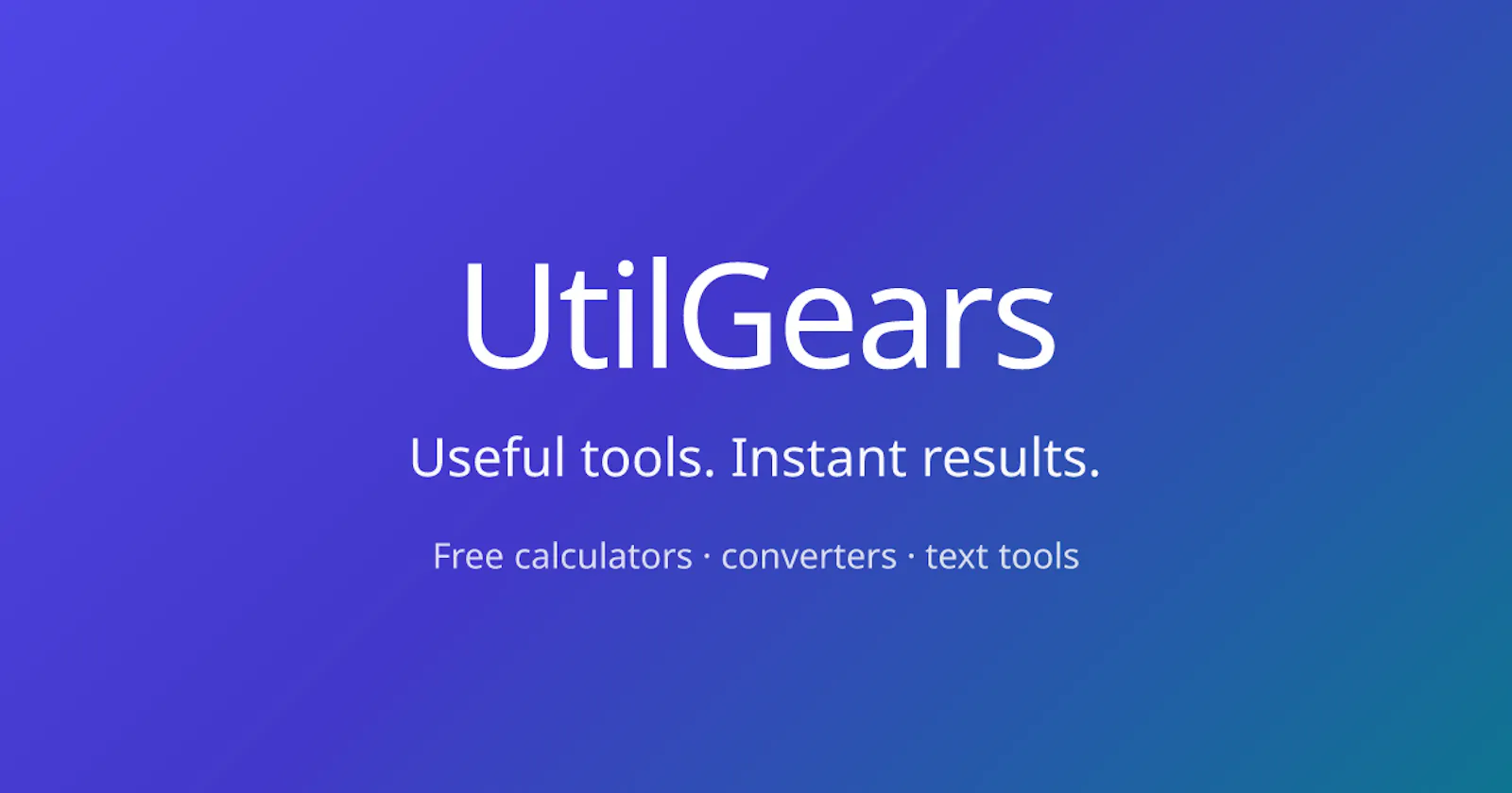 UtilGears screenshot 2