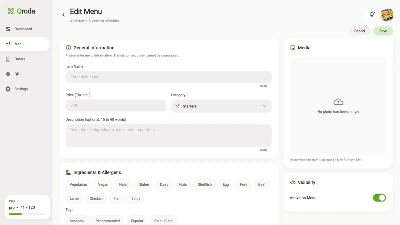 Qroda QR Ordering gallery image