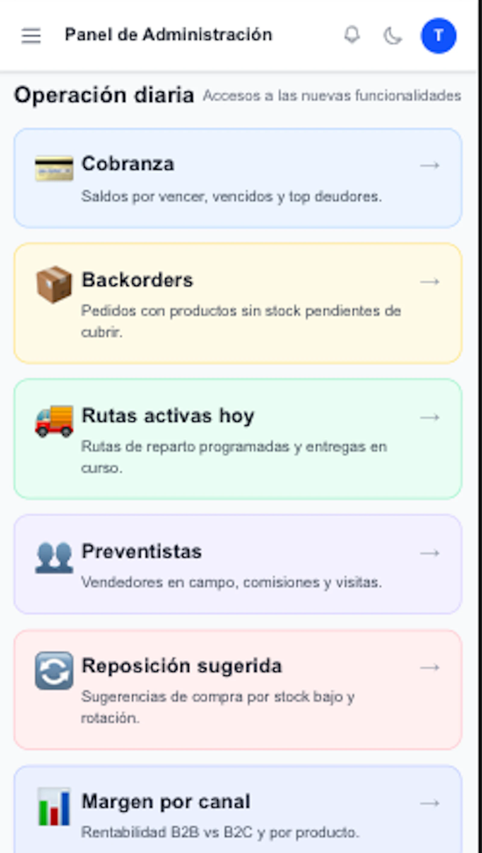 Distriboo screenshot 2