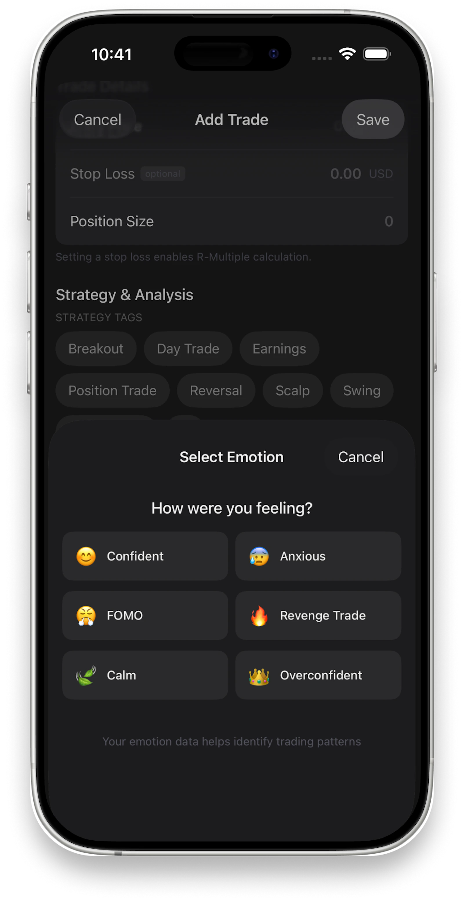 Trading Journal: Mantis screenshot 6