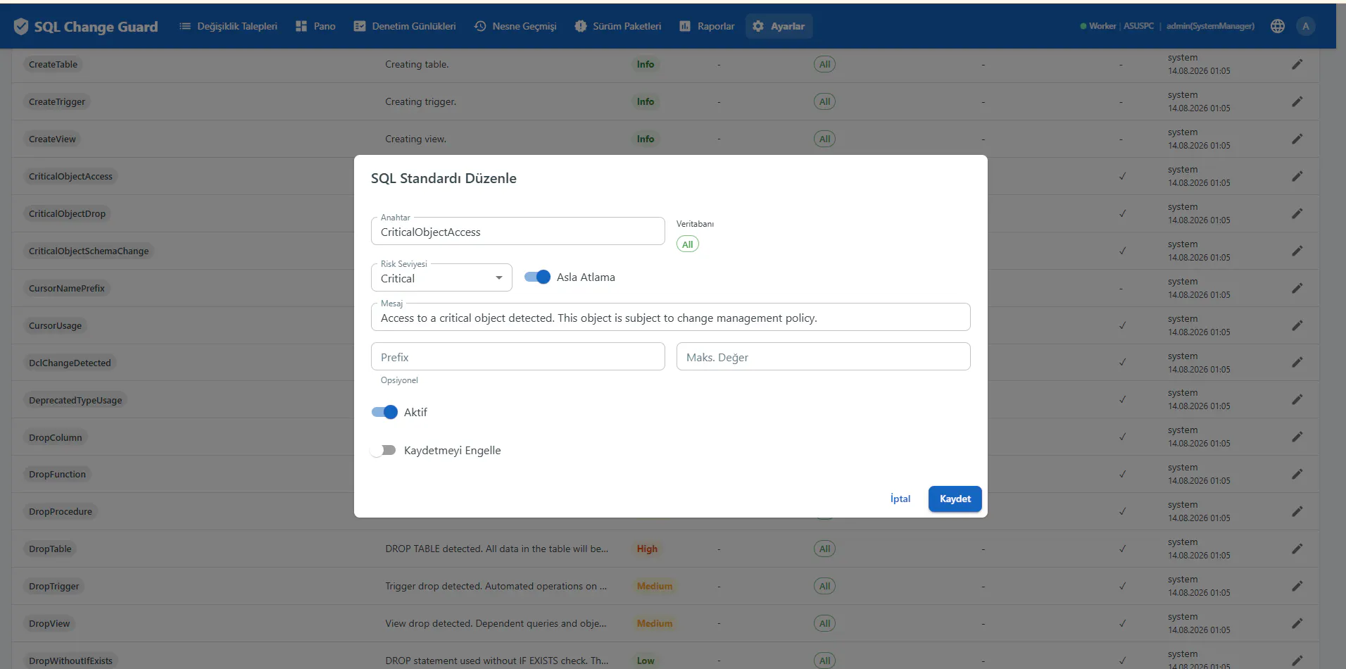 SQL Change Guard gallery image