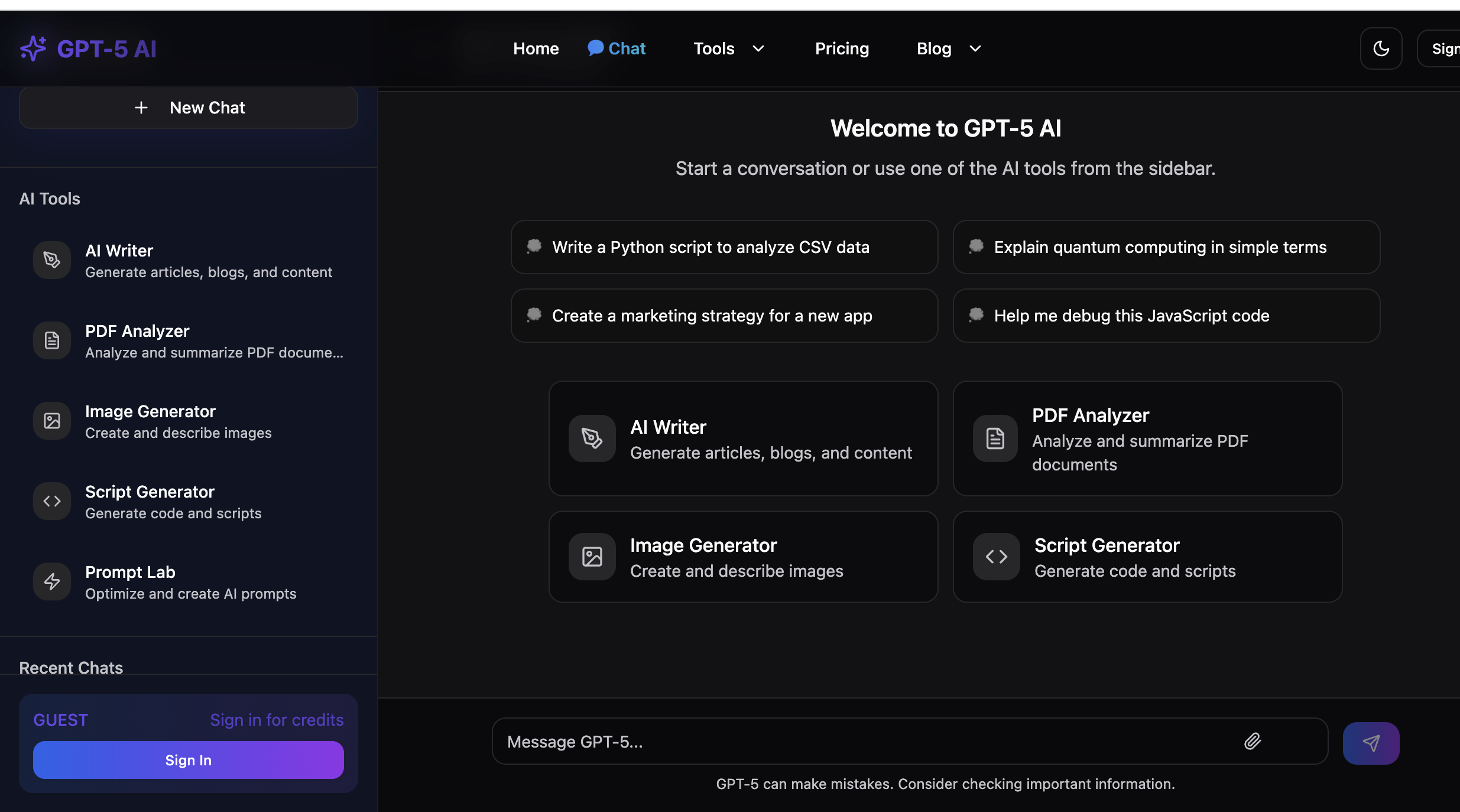 GPT-5 Hub gallery image