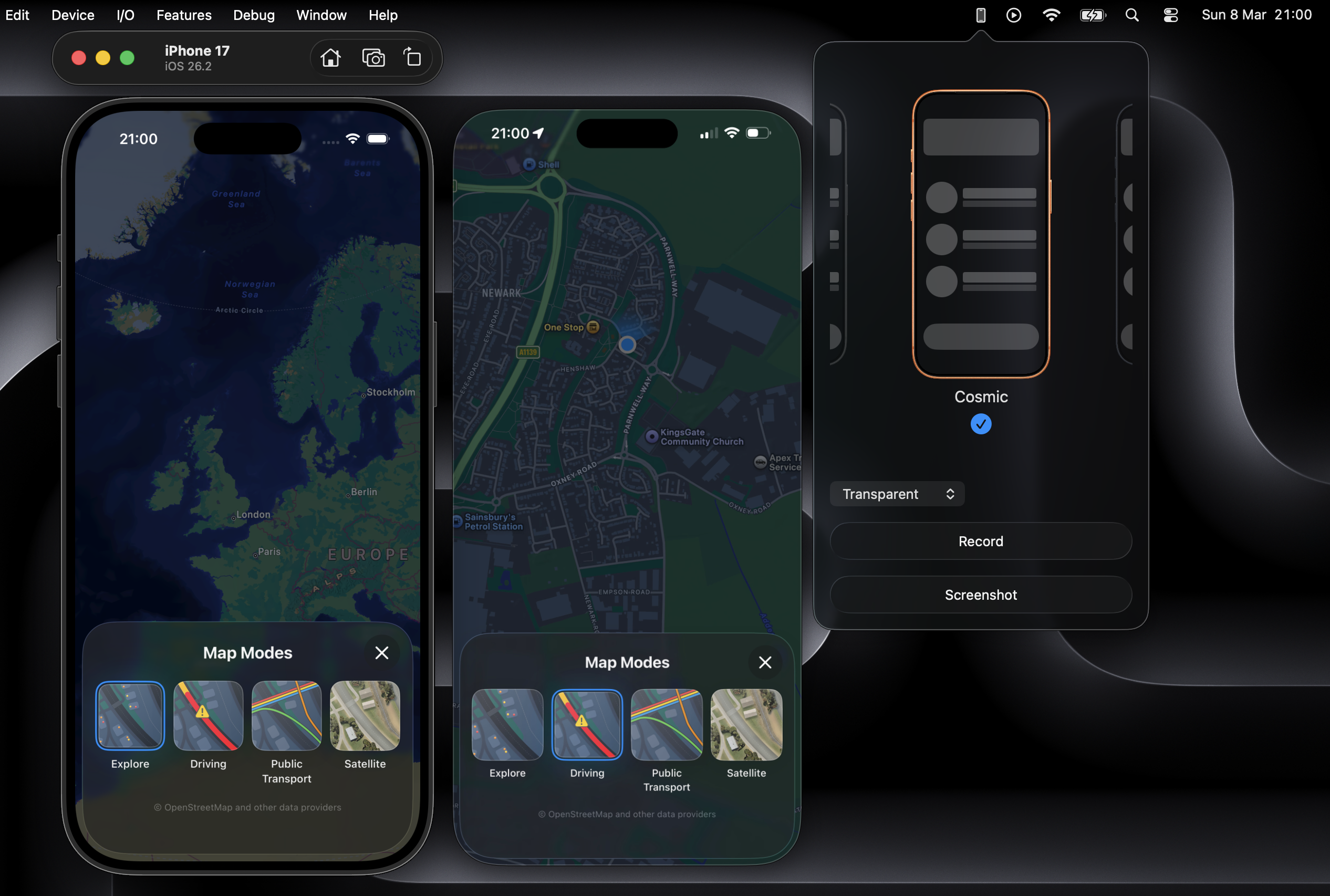 SS tool for Simulator / iPhone Mirroring - Screenshot 2 showing product features and functionality
