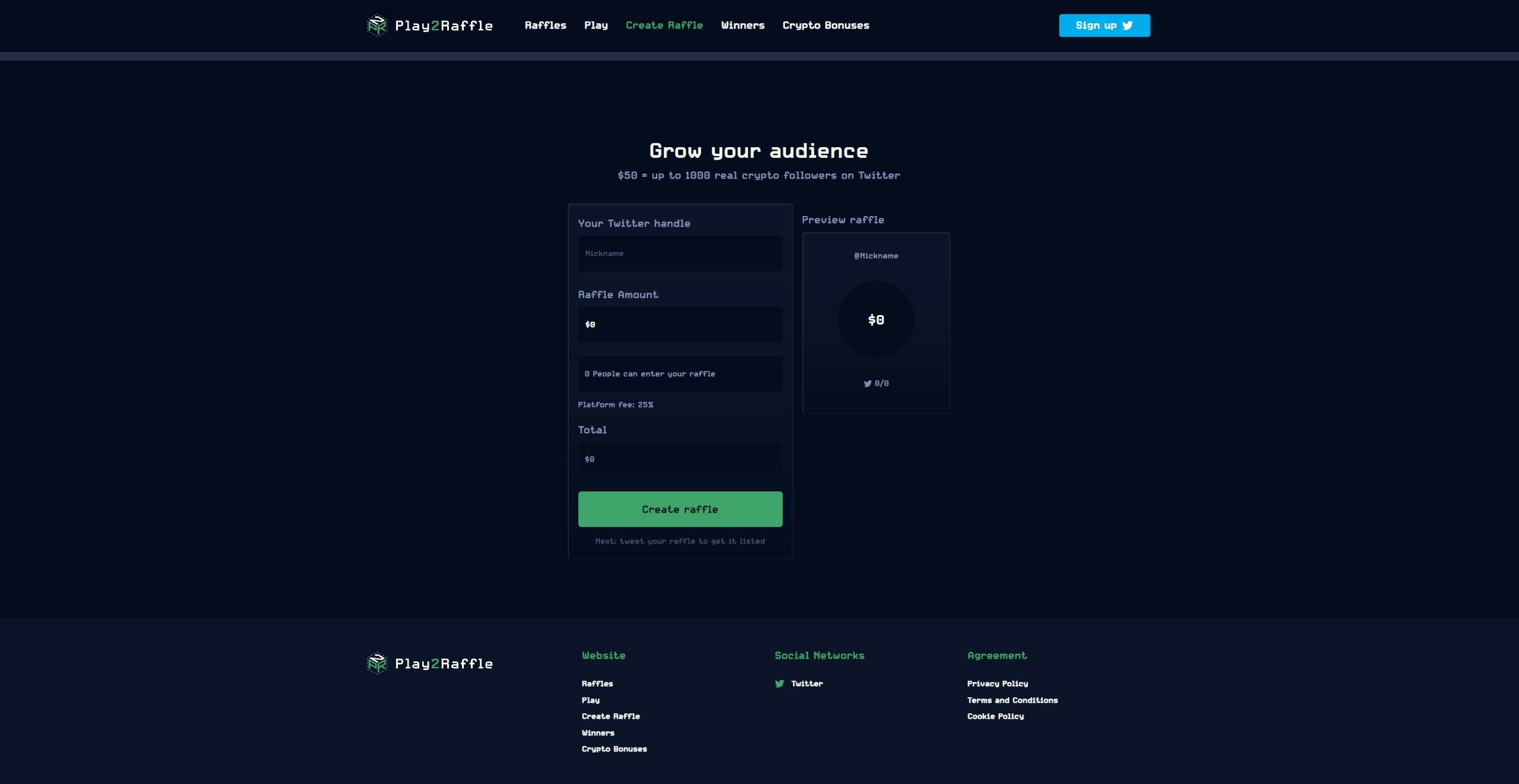 Play2Raffle gallery image