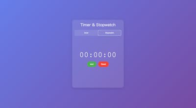 Simple Timer & Stopwatch gallery image