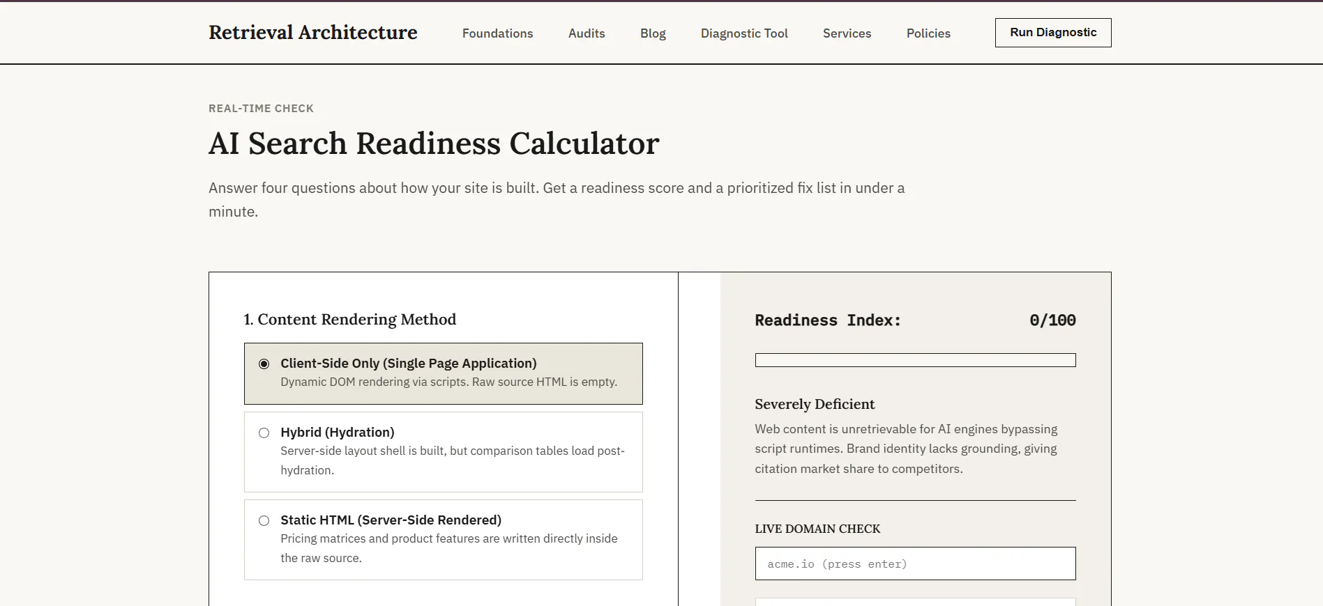 Retrieval Architecture screenshot 4