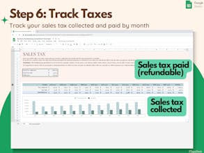 Bookkeeping Spreadsheet for Business gallery image