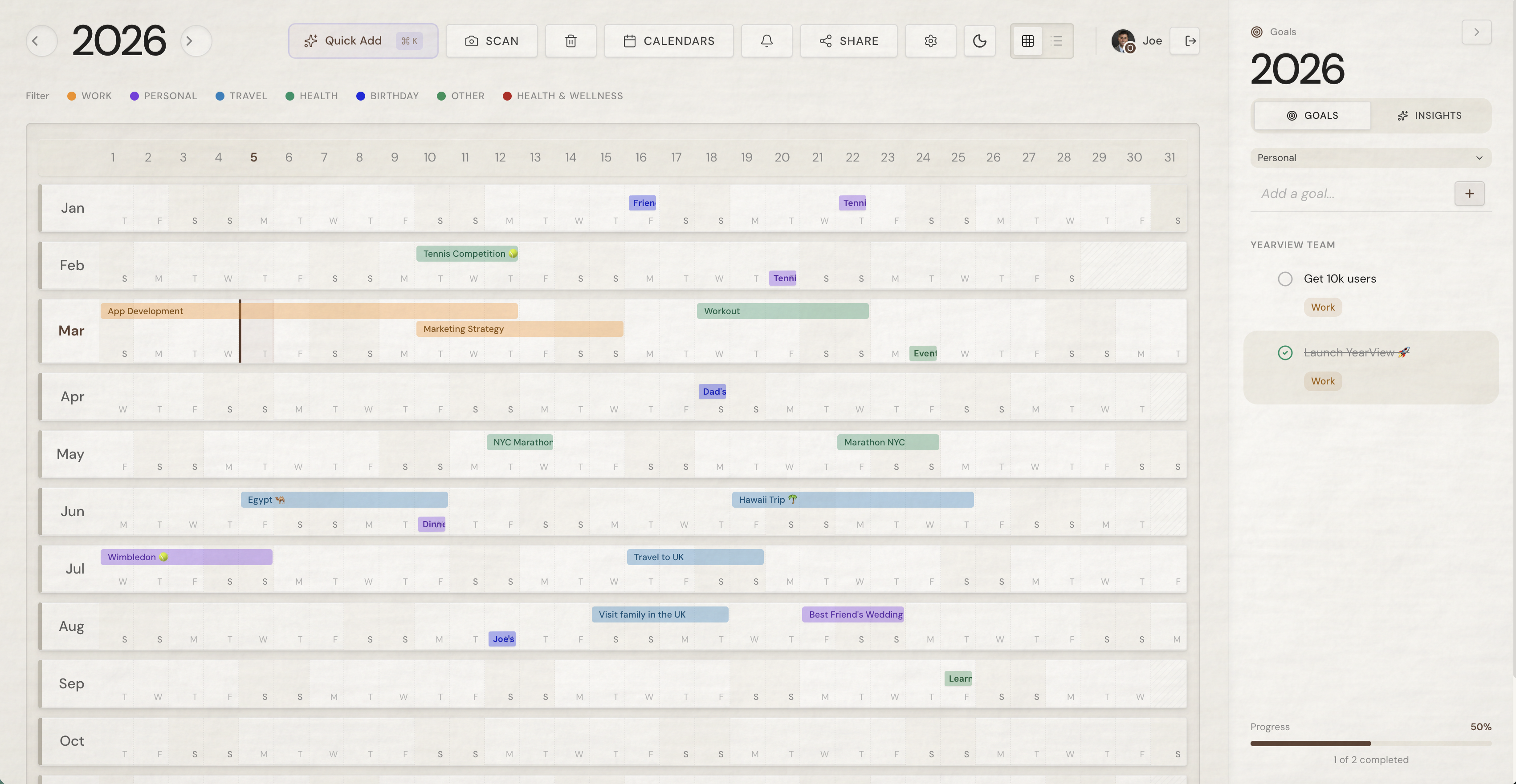 YearView gallery image