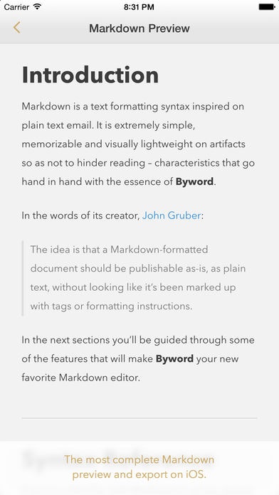 Byword gallery image