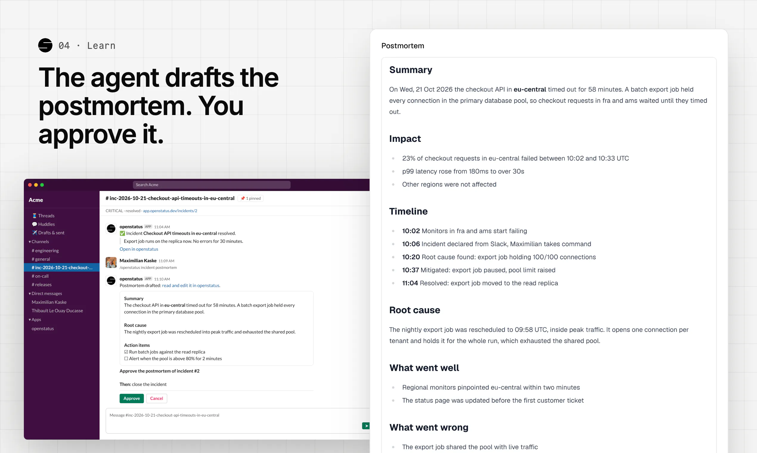 Openstatus Incident Management gallery image