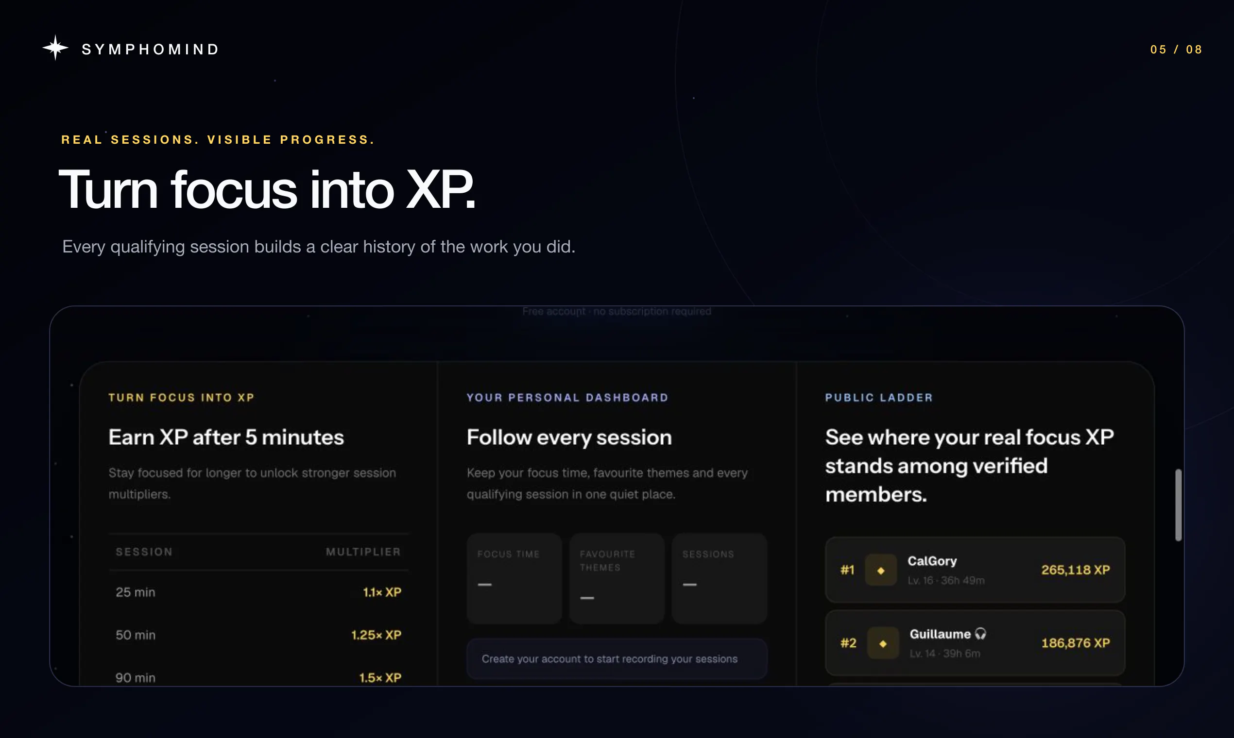 Jump into hours of focus right now. gallery image