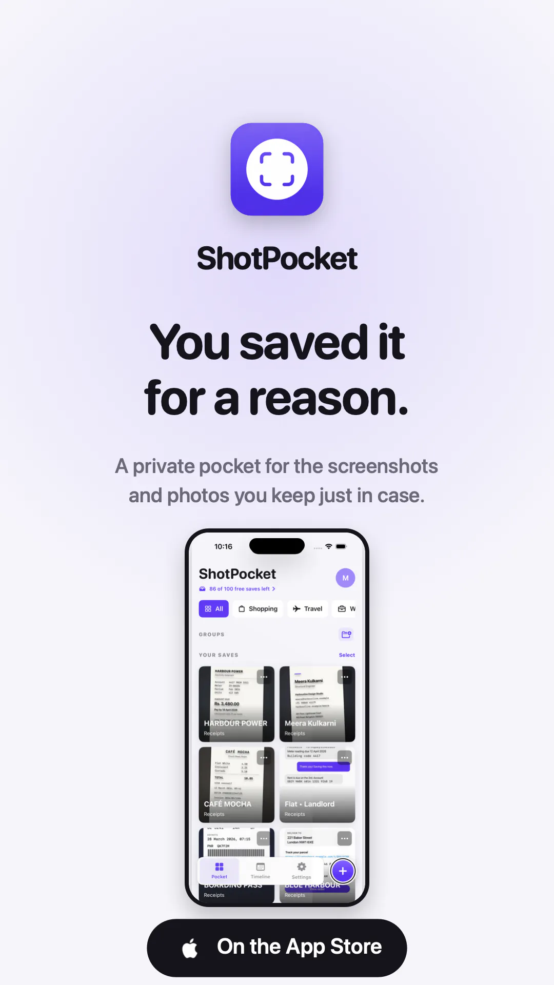 ShotPocket gallery image