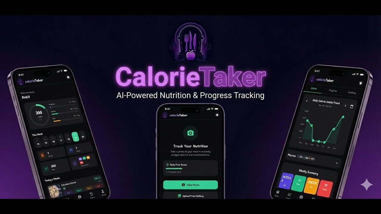 CalorieTaker — AI Nutrition gallery image