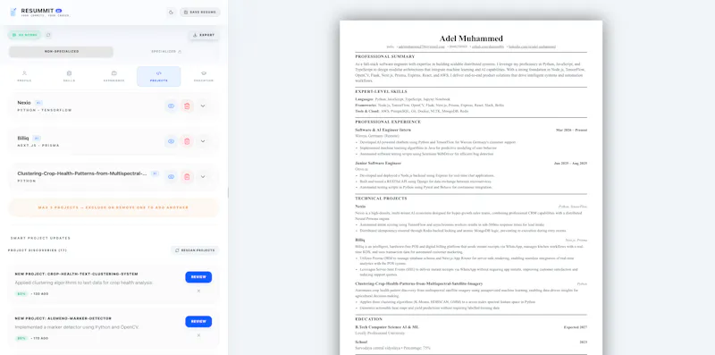 Resummit screenshot 3
