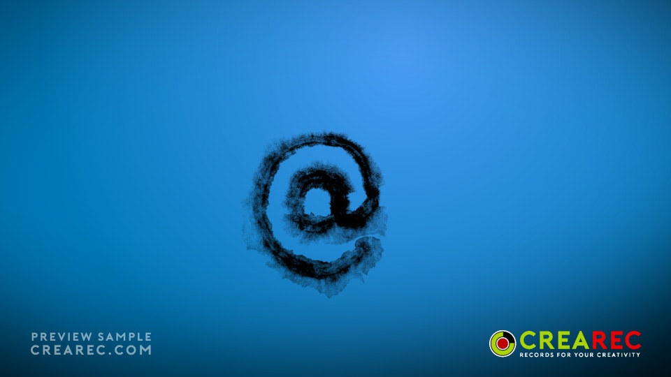 Ink Alphabet Animated stock footage text gallery image