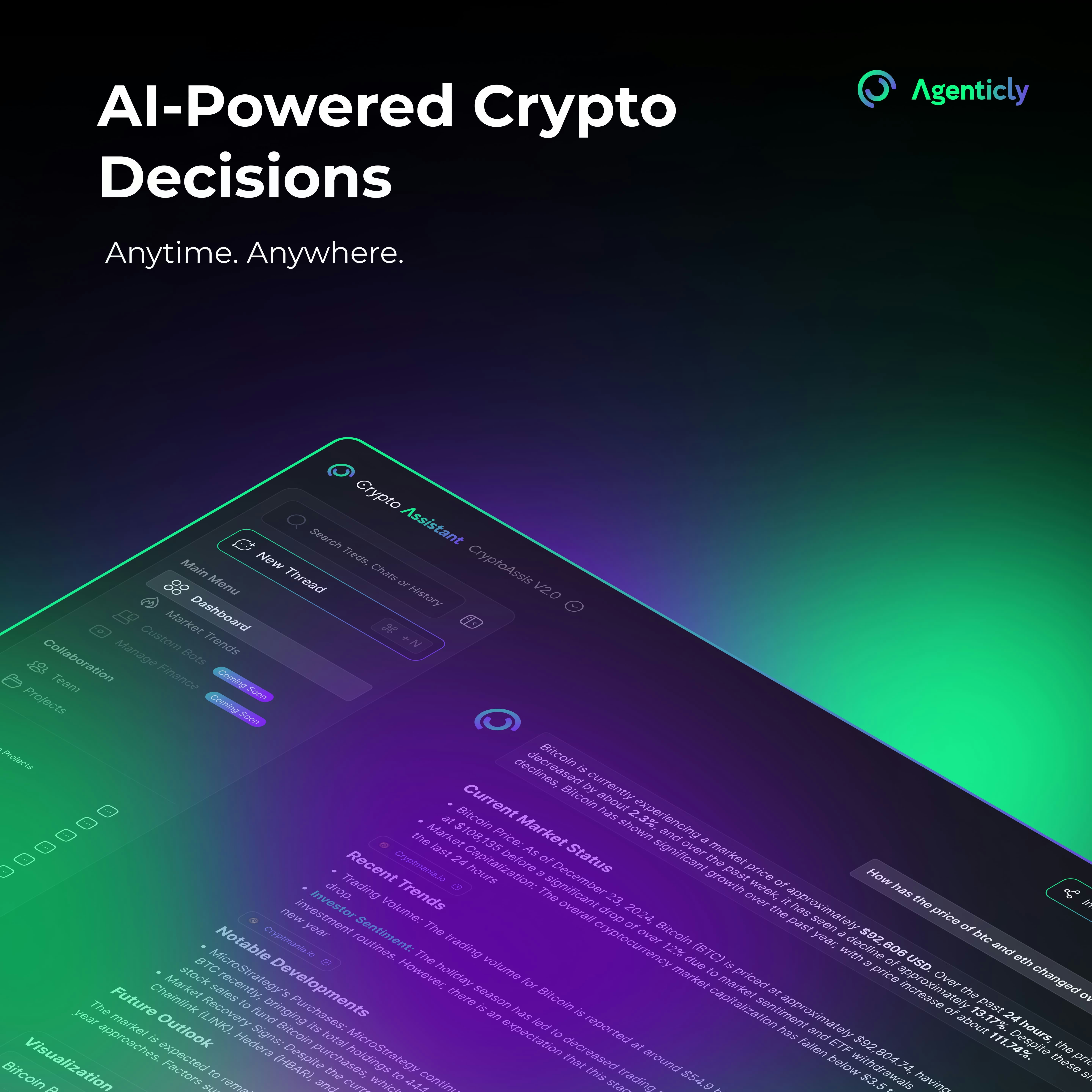 Agenticly - Screenshot 2 showing product features and functionality