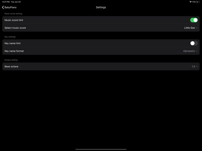 Baby Piano - Play with Hint gallery image