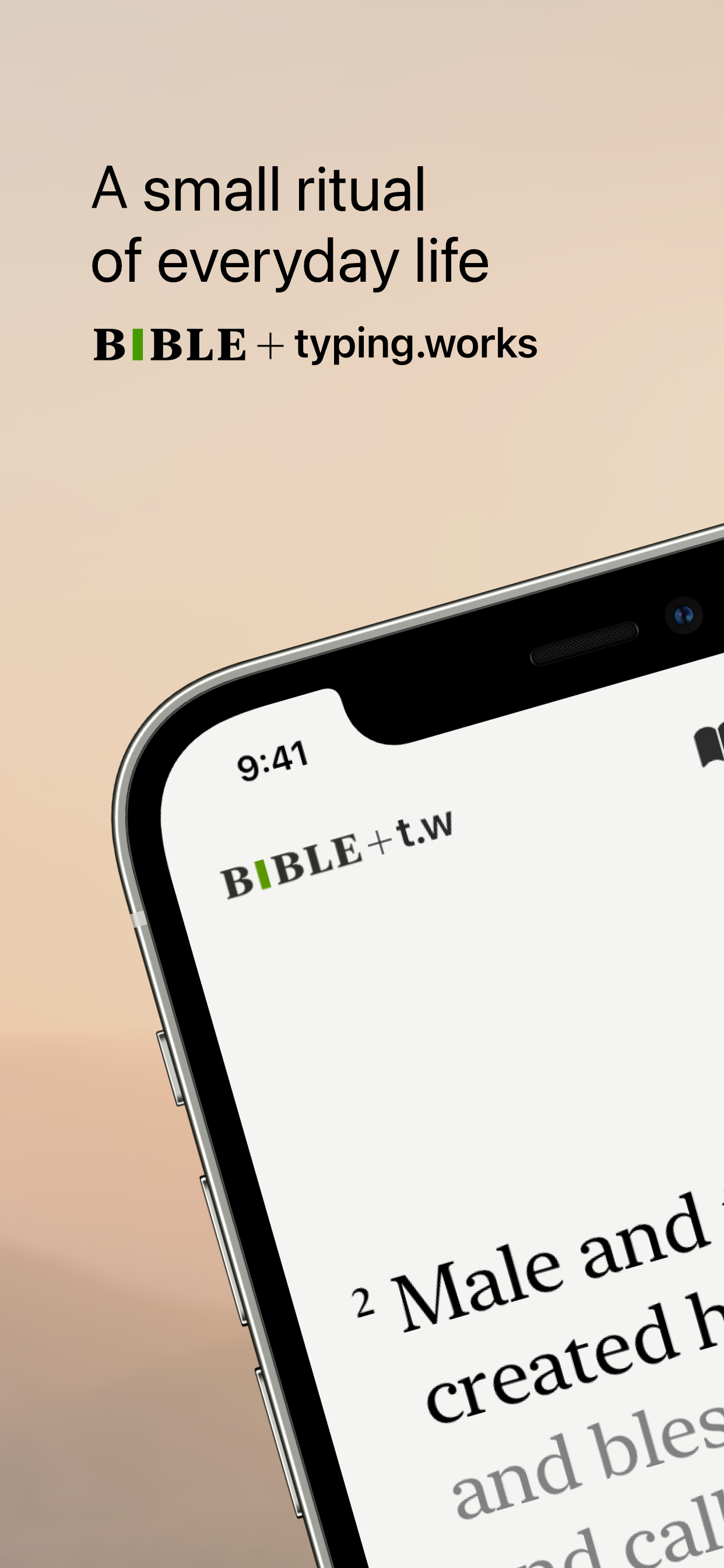 Bible Typing.works