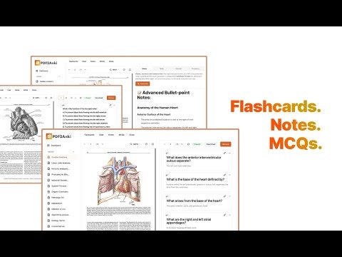 startuptile PDF2Anki 3.0-Save hours making flashcards and revision material