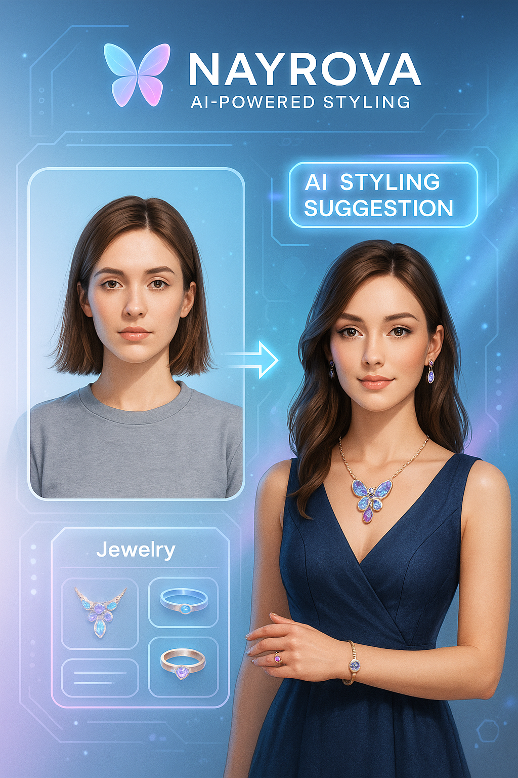 ทับทิม - สไตล์เครื่องประดับที่ขับเคลื่อนด้วย AI ในไม่กี่วินาที media 4