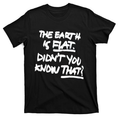 The Earth Is Flat, Didn't You Know That