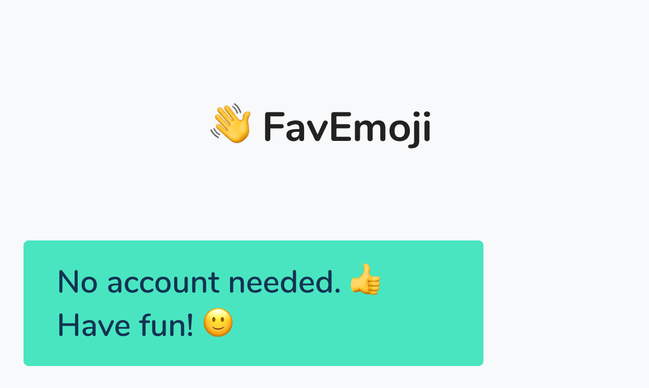 👋 FavEmoji – Copy & Paste Emojis gallery image